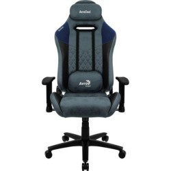 Sedia da gaming AeroCool AC280 DUKE stile Alcantara Steel Blue