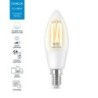 WiZ 40W E14 Kerzenform Filament Clear (TW) Einzelpack