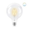 WiZ 60W E27 Globeform Filament Clear (TW) Einzelpack