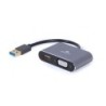 Adattatore display VGA da USB a HDMI CableXpert, grigio siderale - A-