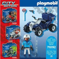 Playmobil City Action - Quad della polizia (71092)