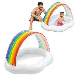 Rainbow Cloud Baby Pool