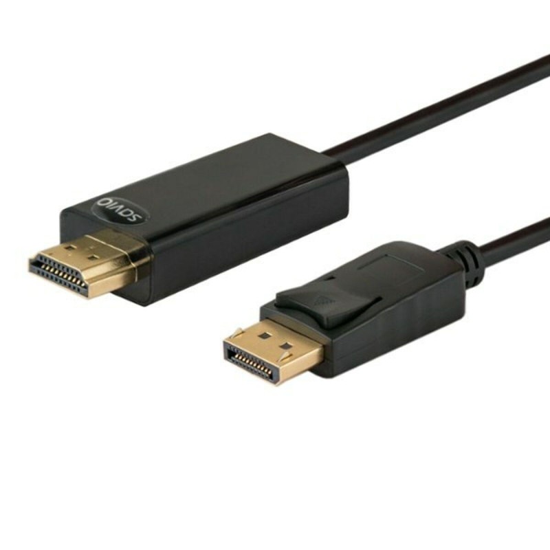 Savio CL-56 video cable adapter 1.5 m DisplayPort HDMI Type A (Standa