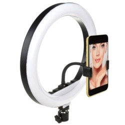 Maclean MCE610 10 12W LED Ring Light with Tripod Stand and Bluetooth 