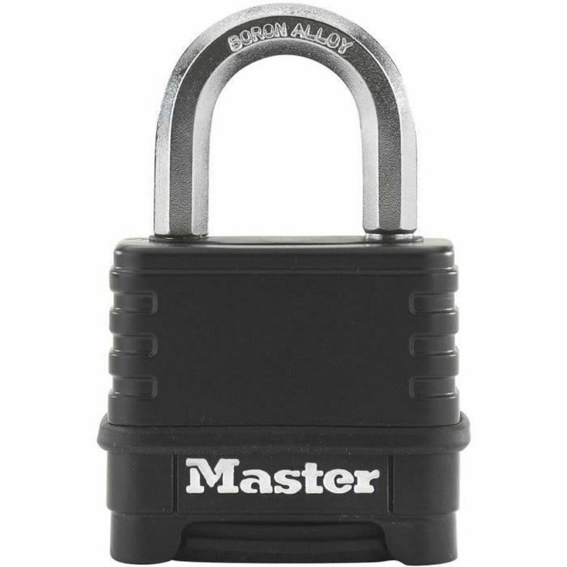 Master Lock Combination Lock Zinc 56mm black M178EURDLF