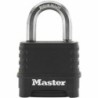 Master Lock Combination Lock Zinc 56mm black M178EURDLF