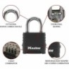 Master Lock Combination Lock Zinc 56mm black M178EURDLF