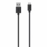 Belkin USB A - Micro-USB, 2m cavo USB USB 2.0 Micro-USB B Nero