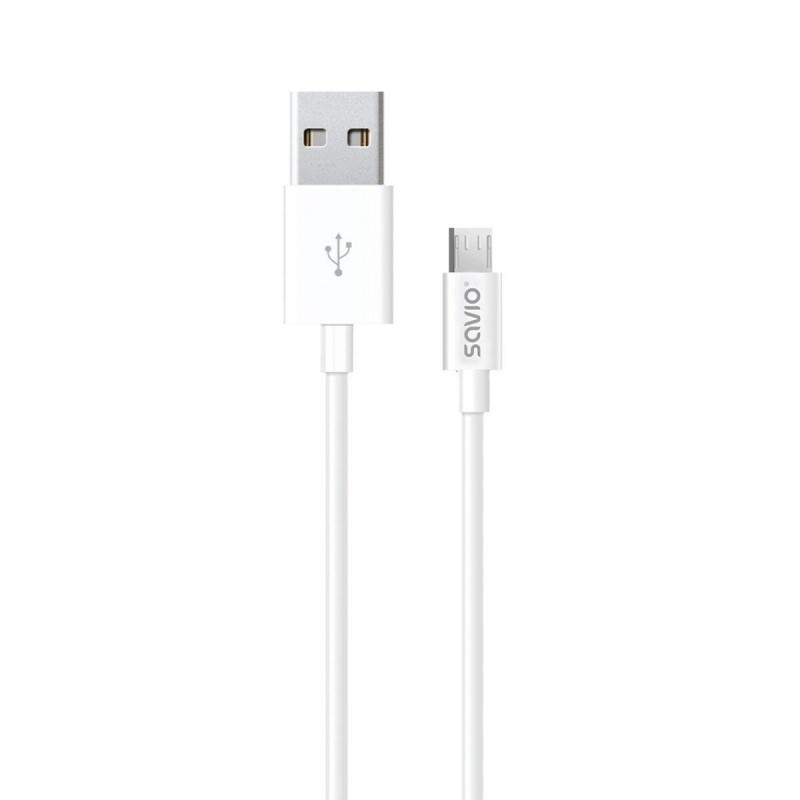 SAVIO USB 2.0 USB-kabel 2m Hvid