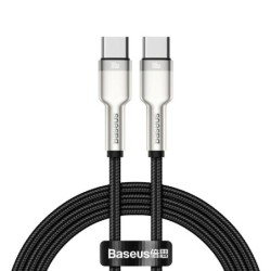 Baseus CATJK-C01 cavo per cellulare Nero 1 m USB C (Baseus Cafule Met