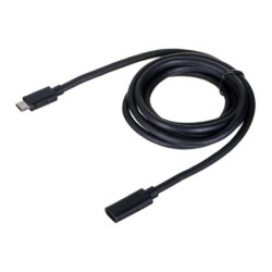 Unitek USB 3.2 Gen 2 USB Type-C forl&Atilde;&brvbar;ngerkabel 1.5m Sort