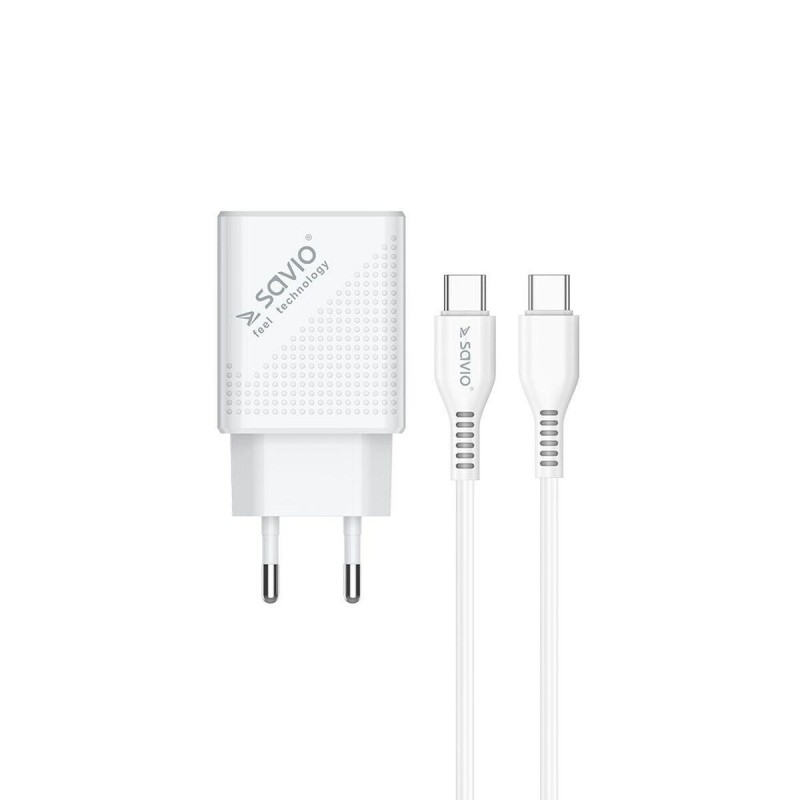 Savio LA-05 mobile device charger White Indoor