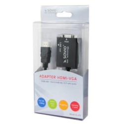 SAVIO CL-23 Adapter HDMI - VGA audio Video transformer