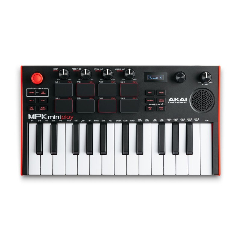 AKAI MPK Mini Play MK3 Control keyboard Pad controller MIDI USB Black