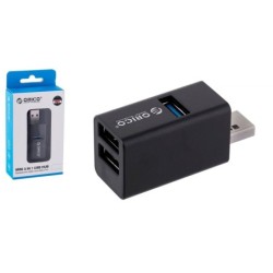 HUB USB Orico ORICO Mini hub USB 3.1 3 porty bez kabla aluminium