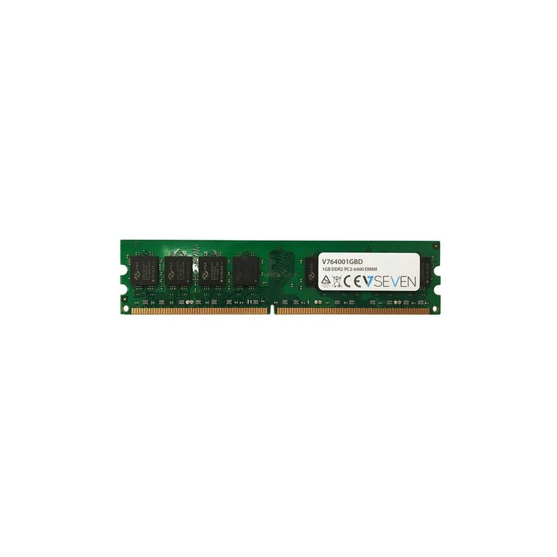 V7 1GB DDR2 PC2-6400 800Mhz DIMM Desktop Módulo de memoria - V764001