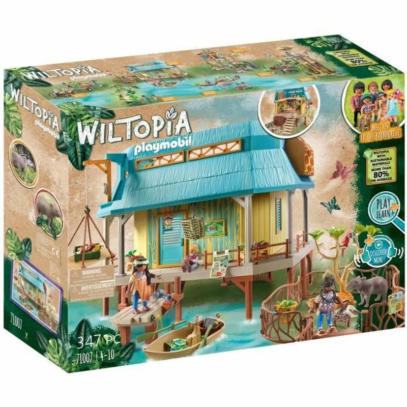 Playmobil Wiltopia - Stazione per la cura degli animali (71007)