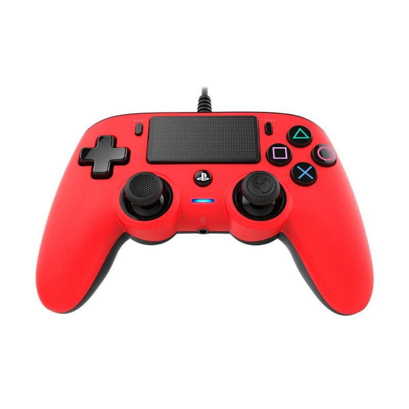 NACON PS4OFCPADRED, Gamepad, PlayStation 4, Knappen Del, Analog/digit