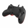 NACON PS4OFCPADRED, Gamepad, PlayStation 4, Knappen Del, Analog/digit