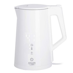 Adler Kettle AD 1345w Electric, 2200 W, 1.7 L, Stainless steel, 360&Acirc;