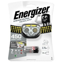 Energizer Headlight Vision Ultra 3AA 450 LM 3 colours of light