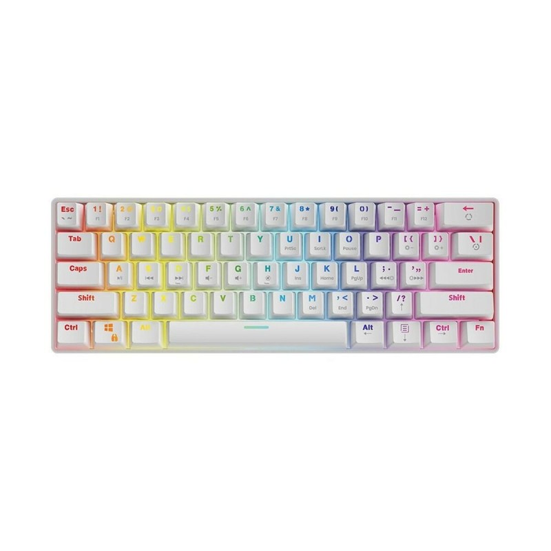 SAVIO Mechanical Keyboard Whiteout Brown (Outemu Brown) White