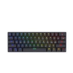 SAVIO Mechanical Keyboard BLACKOUT Blue (Outemu Blue) black