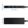 *AUKEY CB-H39 HUB USB-A Ultra Slim 4in1 4xUSB 3