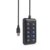 Gembird HUB USB 2.0 a 10 porte UHB-U2P10P-01