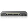 EnGenius FIT Switch 8port GbE PoEafat 55W 2xSFP Desktop wallmountable