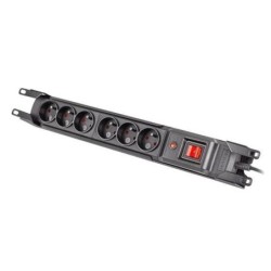 Armac M6 Rack 19 Listwa zasilajaca przeciwprzepieciowa, 6 gniazd, prz