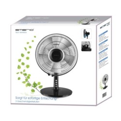 Emerio Tisch-Ventilator,30cm,3 Geschw.,5 Bl&Atilde;&Acirc;&curren;tter, schwarz