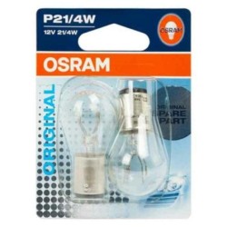 OSRAM ORIGINAL P21/4W, 12V, 2-stk. p&Atilde;&brvbar;rer