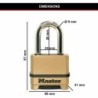 Master Lock Vorh&Atilde;&curren;ngeschl. Excell Sicherheitsklasse 9 M175EURDLF