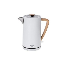 Adler Kettle AD 1347w Electric, 2200 W, 1.5 L, Stainless steel, 360&Acirc;