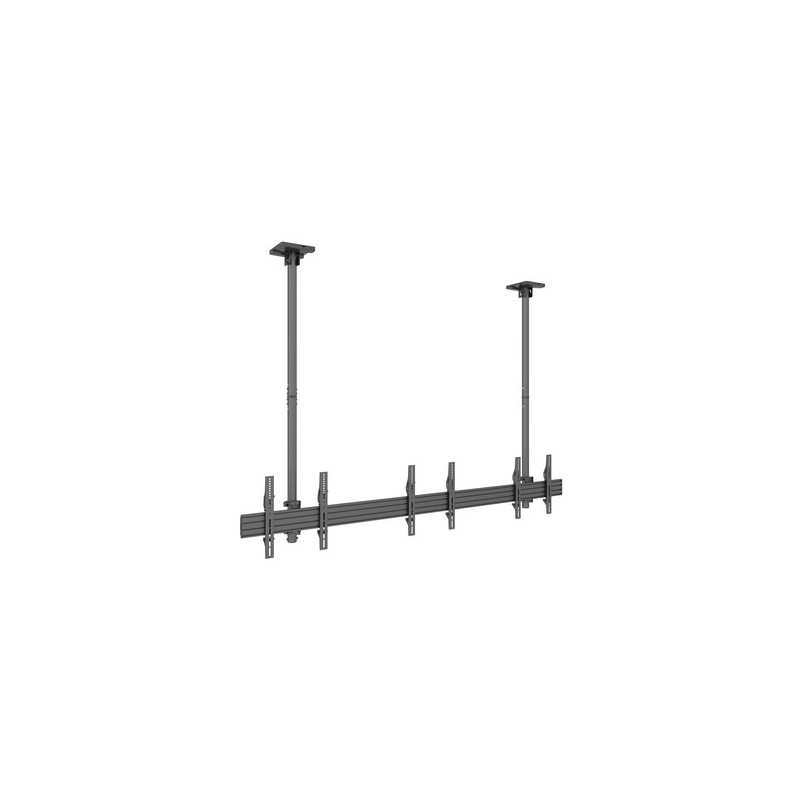 Multibrackets 3477 Supporto per display espositivi 1651 cm 65" Nero