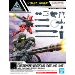 30MM 1/144 CUSTOMIZE WEAPONS (GATLING UNIT)