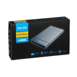 iBOX Ekstern Lagringspakning USB 3.2 (Gen 2) SATA 6Gb/s