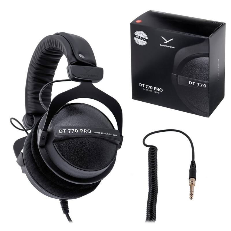 Beyerdynamic DT 770 PRO 250 OHM BLACK LIMITED EDITION - Sluchawki stu