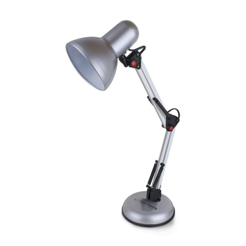 ESPERANZA DESK LAMP E27 AVIOR SILVER