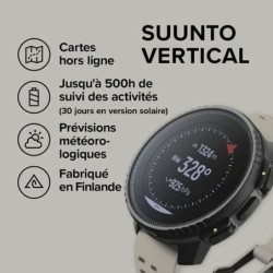 Suunto Vertical Beige Sort Sportsur