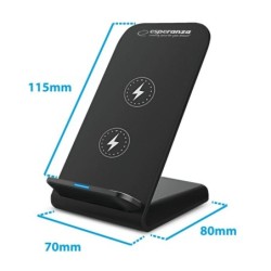 ESPERANZA PHONE STAND WITH WIRELESS CHARGER 15W PHOTON