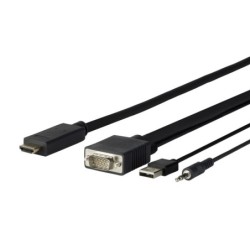 PRO VGA + AUDIO TO HDMI