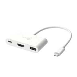 j5create JCA379EW-N Da USB-C&Acirc;&reg; ecologico a HDMI&acirc;&cent; e USB&acirc;&cent; t