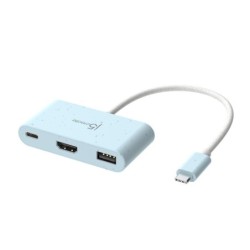 j5create JCA379EC-N Da USB-C&Acirc;&reg; ecologico a HDMI&acirc;&cent; e USB&acirc;&cent; t