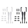 30MS OPTION BODY PARTS ARM&amp;LEG PARTS [WHITE/BLACK]