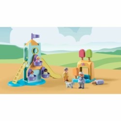 Playmobil - 1.2.3 Adventure Tower with Ice Cream Booth (71326)