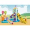 Playmobil - 1.2.3 Adventure Tower with Ice Cream Booth (71326)