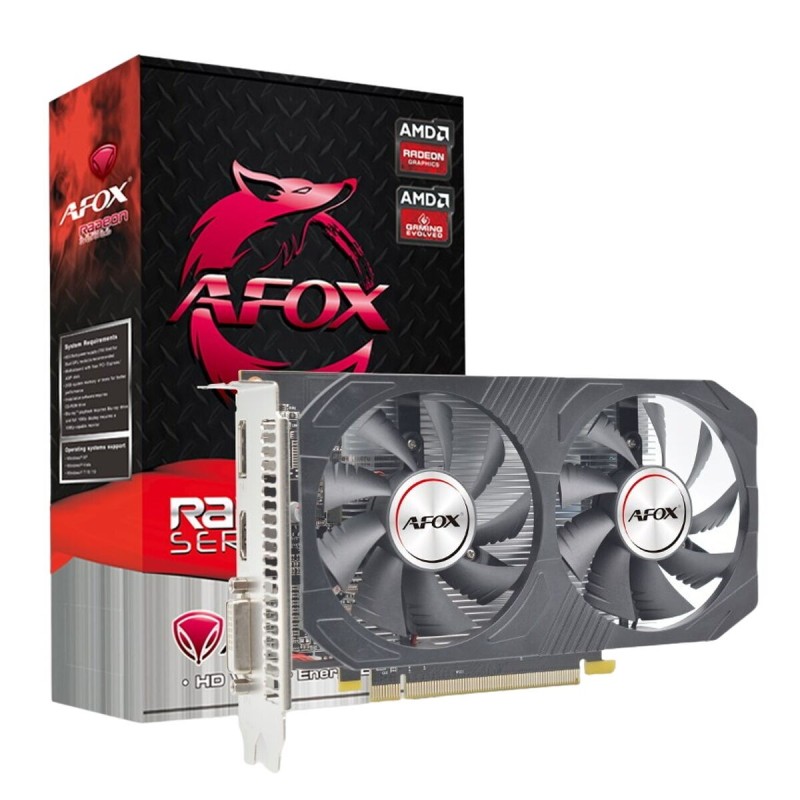 Karta graficzna AFOX AFOX Radeon RX 550 8GB GDDR5 128Bit DVI HDMI DP 