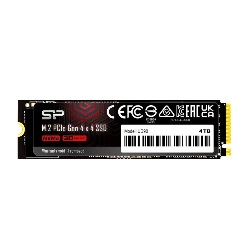 SILICON POWER Solid state-drev UD90 4TB M.2 PCI Express 4.0 x4 (NVMe)